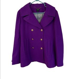 Purple Peacoat